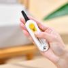 Portable Magnetic Mini Box Cutter Retractable Blade ABS Letter Opener Durable White Paper Cutter