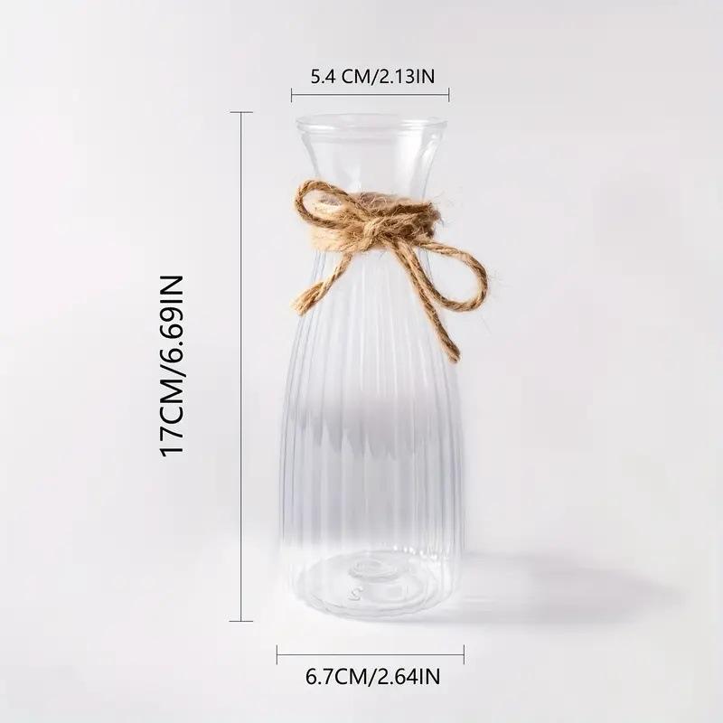 Vielseitige Plastikvasen für personalisierte DIY-Blumenarrangements und moderne Dekorationsprojekte