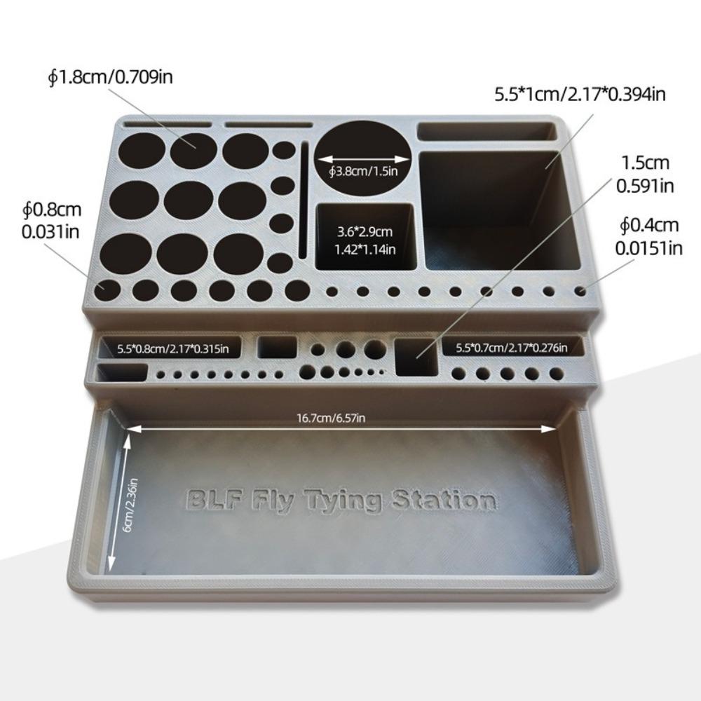 Trusă de instrumente Suport de depozitare naluci pentru pescuitul cu muscă Echipament Suport de depozitare naluci Pescari începători