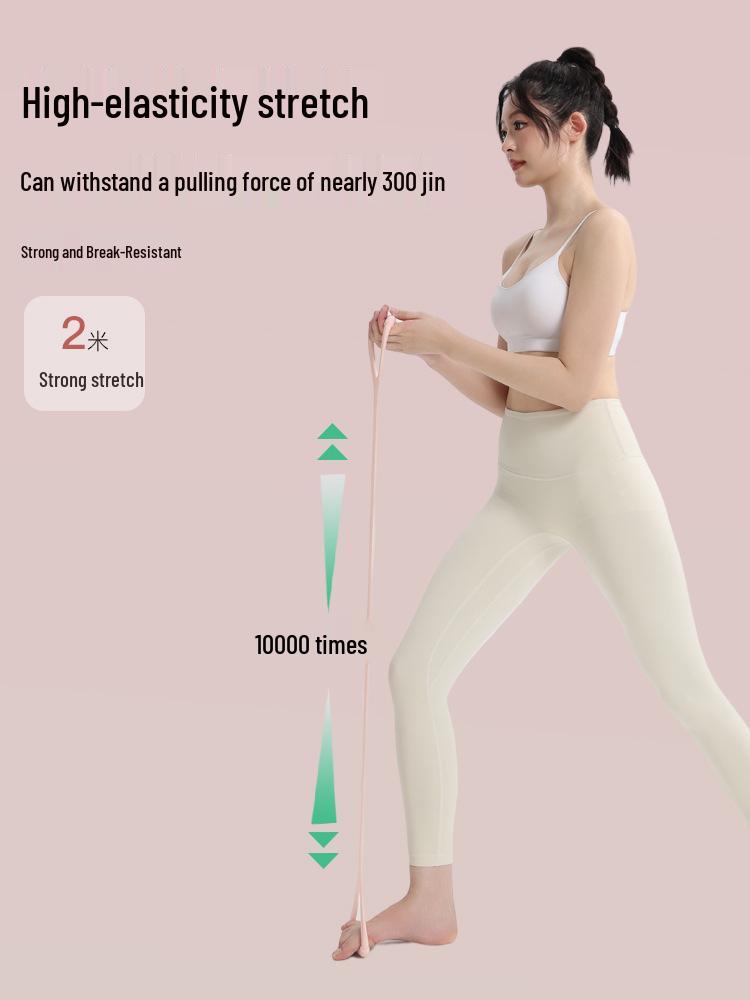 8-Shaped Resistance Band for Women: Shoulder Open, Beautiful Back, Stretch & Train at Home