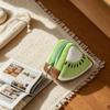 Zipper Pouch Plush Coin Purse Fruit Design Mini Purse Kawaii Plush Earphone Bag  Women