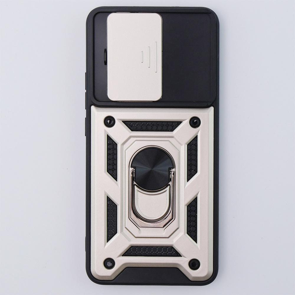 Armored case for Xiaomi 13T / 13T Pro, CamShield Slide, gold