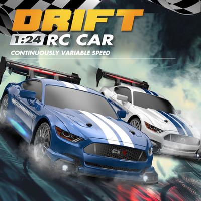 New 1:24 2.4G RC CAR 4WD High Speed Racing Vehicle Rc Drift GTR Remote Control Car Children Racing Sports Car Kids Toy for Boy Gift
