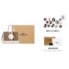 Coach Fabric With Leather Tote Bag, Shopping Bag, Tote, One Shoulder Handbag Large Women's Brown & White CJ578-SVOT8