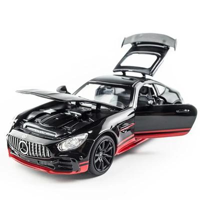 1/32 BENZ AMG GTR Modelo de carro GT Metal Alloy Diecast Modelo de carro Super Car Diecasts & Toy Vehicles Pull Back Car Toys para crianças