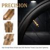Brass Tire Valve Extension 100mm/140mm/200mm Valve Stem Extender  Bike