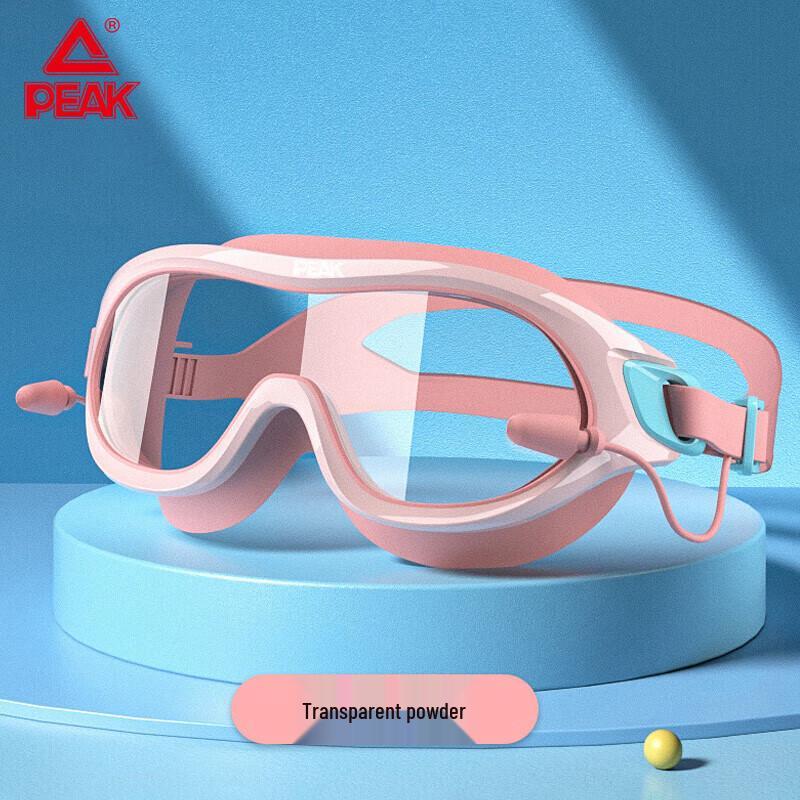 PEAK Pro Anti-Fog Swim Goggles with Integrated Earplugs