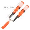 2pcs Fishing Safety Pick Outdoor Life Saving Dual Handheld Hammer with Safety Belt