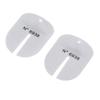 2PCS Dial Protecting Plastic Sheets Set Scratch Resistant Watch Dial Protector Watchmaker Watch Repa