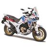 Bburago Scale Honda Africa Twin Adventure Blue Motorcycle Diecast Model Car 1/18 18-51082