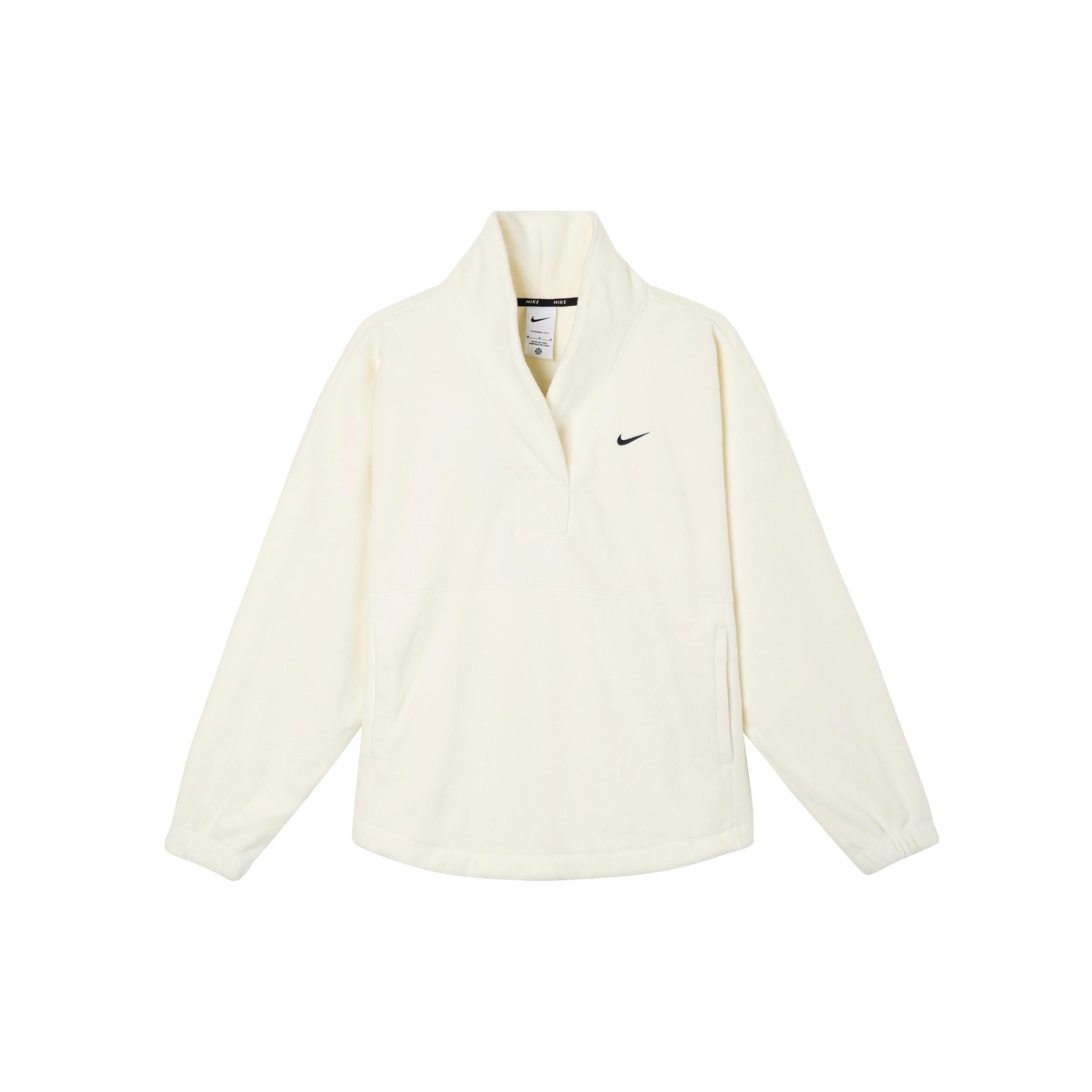 

Новый женский свитшот Nike Therma FIT One Therma FIT One Светло-кремовый белый FB5643-110 XL