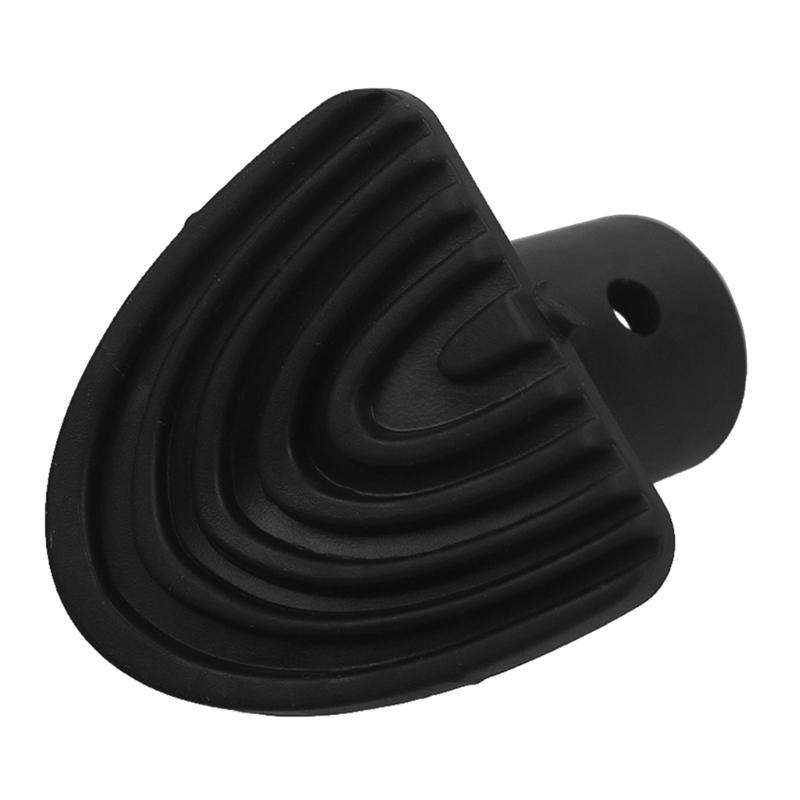 1.26 X 1.42 In Golf Bag Stand Base Pad Set, 4 Black Rubber Replacement Caps for Golfers Who Maintain Their Bag Stand During Practice and Storage