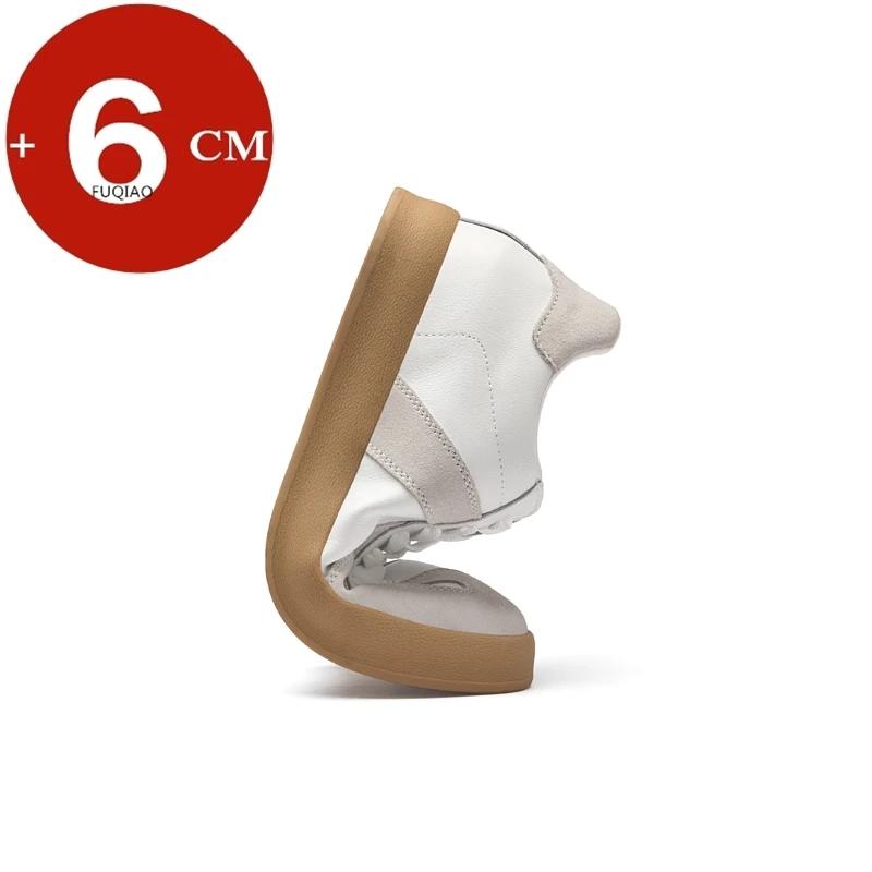 MM6 Replika Tenisky Elevator Dámské/Pánské Boty Pravá Kůže Boty Zvyšující Výšku Šněrovací Tréninková Obuv Dámské Ploché Boty Pro Muže