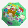 Rugrats Go Wild Automatic Umbrella - Foldable with 8 Iron Ribs, Portable for Outdoor, Gift, Outdoor Umbrell, Playful Accessory, Durable High