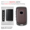 Zinc Alloy Car Remote Key Case Cover Shell For Mazda 3 Alexa CX-30 CX30 CX5 CX-5 CX8 CX9 CX4 20192020 Protector Holder Keyless