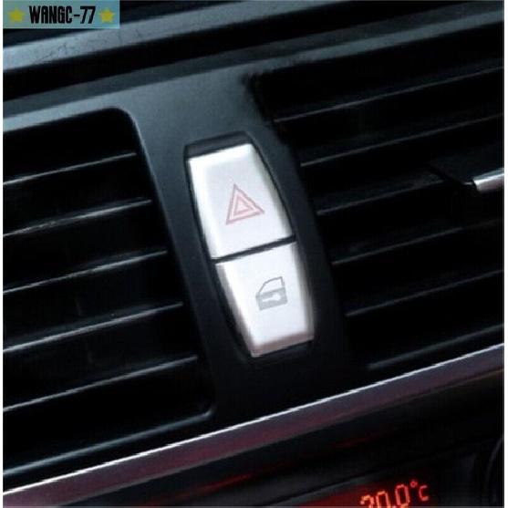 Car Warning Light Button Decoration Cover Fits For BMW X5 E70 X6 E71 X1 E84 New