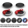 82/74MM Motorhauben-Emblem Kofferraum Heck-Plakette Logo Für BMW E46 E90 F30 F10 F20 G20 E87 E60 E63 F01 F02 G14 E83 X5 Autozubehör
