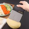 Wolf Potato Slicer Stainless Steel Corrugated Potato Slicer French Fry Cutter