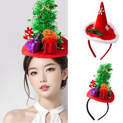 Glitter Headbands Christmas Hairbands Cosplay Hair Hoop Headbands Festival Party Hair Accessory for Girls