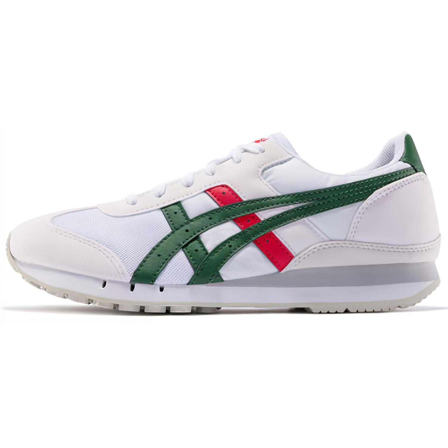 

Onitsuka Tiger Unisex Alti Running Shoes White/Green 1183A509-100 37.5