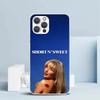 CR66 S-Sabrina C-Carpenter Soft Cover for iPhone 16 17 Air 15 14 Pro Max 16E Phone Case 13 Mini 12 11 7 SE 8 Print Pattern Fit C
