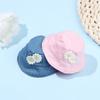 For 1/12 Bjd Fashion Cloth 1/12bjd Hat Striped Ear Hat Doll Clothes Accessories Doll Knitted Hat