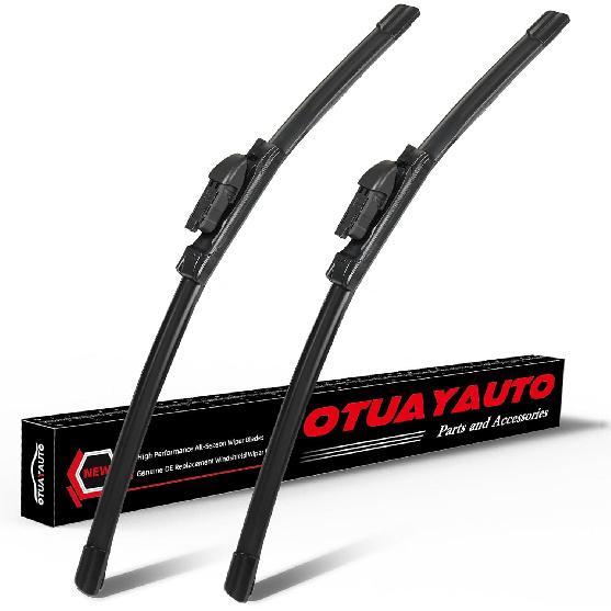 OTUAYAUTO 22"+22" Windshield Wiper Blades Replacement for Chevrolet Silverado 1500 2500 3500 1999-2006 2019-2024 Front Window Wiper Fit Factory