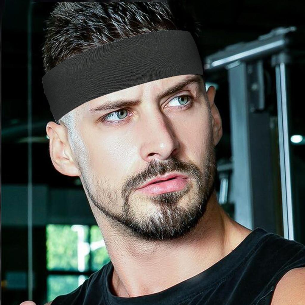 Sports Headband Yoga Fitness Sweat Absorbent Running Sports Sweat Guide