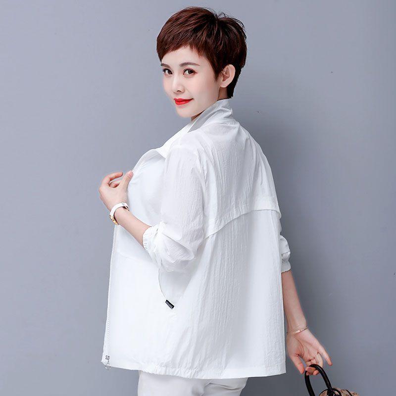 Women's Sun Protection Clothing for Summer Loose Middle-aged and Elderly Outdoor UV Protection Sun Protection Clothing