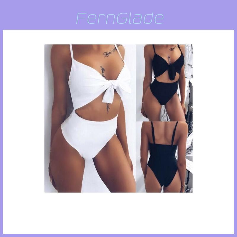 Elegant Women One Piece Bandage Bikini Push Up Monokini Swimsuit Bathing Suit Swimwear For Stylish Beach Days