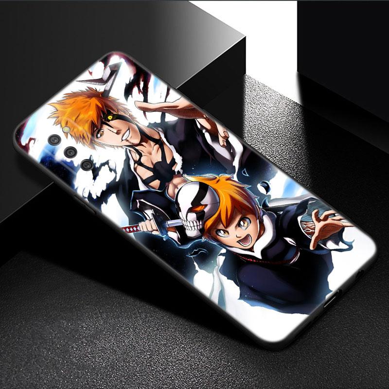 Anime BLEACHS Phone Case For Samsung Galaxy A01 A03 Core A04 E A02 A05 A10 A20 A21 A30 A50 S A6 A8 Plus A7 2018 Black Cover