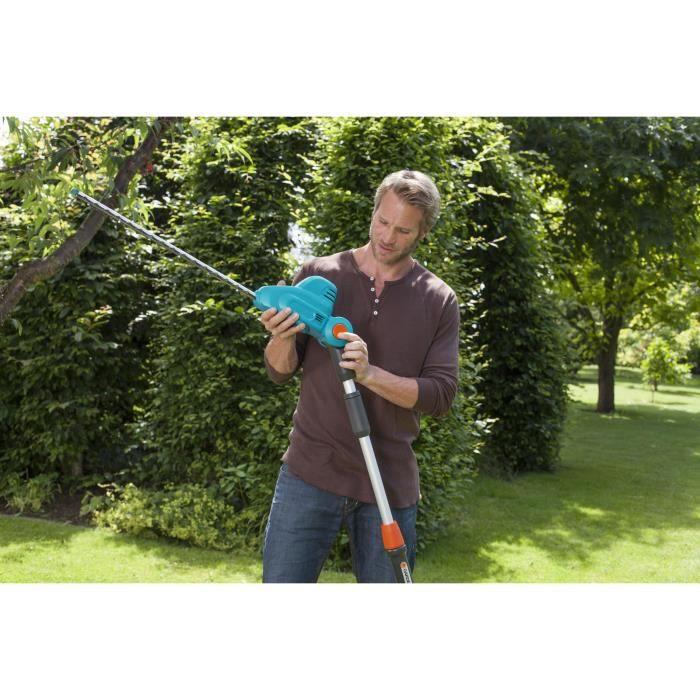 GARDENA Electric Telescopic Hedge Trimmer - THS 500/48 - 500W - 48 Cm - Tilting Head
