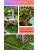 Mini DIY Model Train Landscape Tree Set - Simulated Plastic Trees for Sand Table Crafting