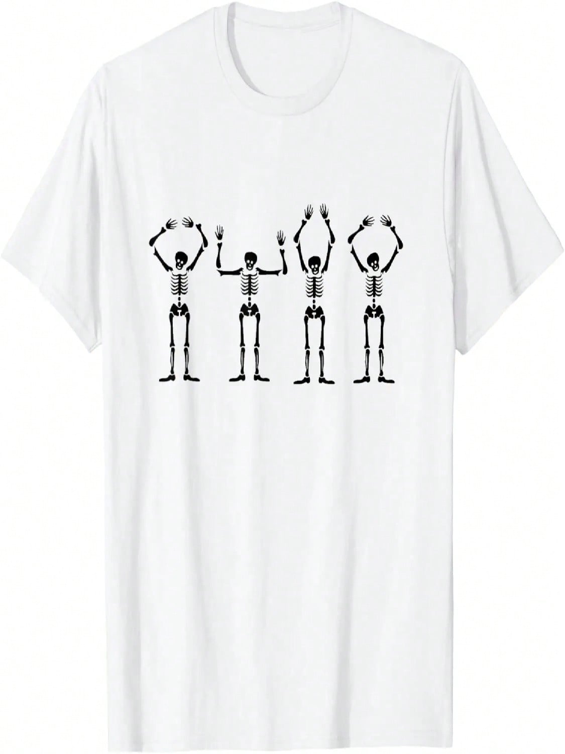 O-H-I-O Skeleton Halloween Funny Ohio State T-Shirt S разноцветный