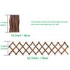 Wooden Lattice Wall 2Pack-Expandable Plant Garden Trellis for Climbing Plants Outdoor Air Plant Vertical Rack Wall Decor for Roo