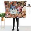 Hanna Throw Blanket Reusable Durable Soft Blanket for All Seasons