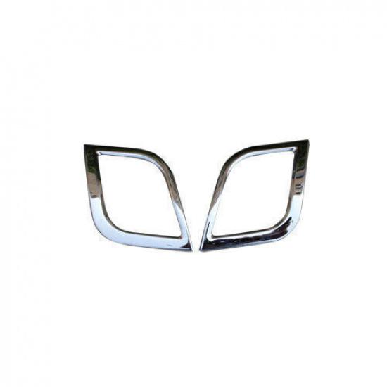 Left And Right Air Outlet Vent Trim 2* For Hyundai Accent 2012-2017 Chrome Steel