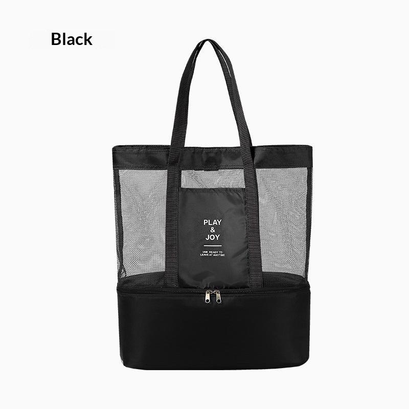 Leakproof Dry Wet Separation Storage Bag Double Layer Portable Handbag for Beach Travel Swimming Gym Daily Use