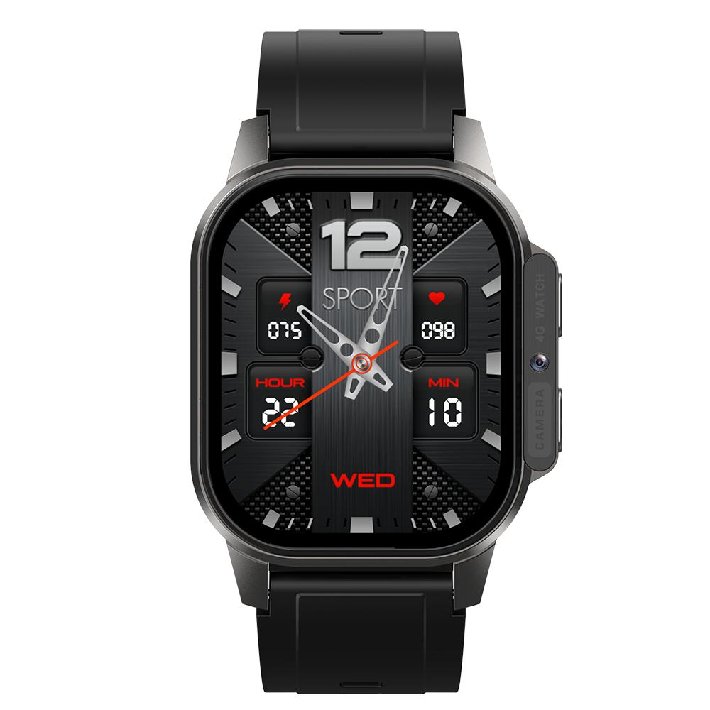 Rainbuvvy DM62 4G Smart Watch 2,13 Zoll AMOLED HD-Bildschirm Android 8.1 2 GB RAM 16G ROM Unterstützt SIM Wifi Kamera Sportuhr