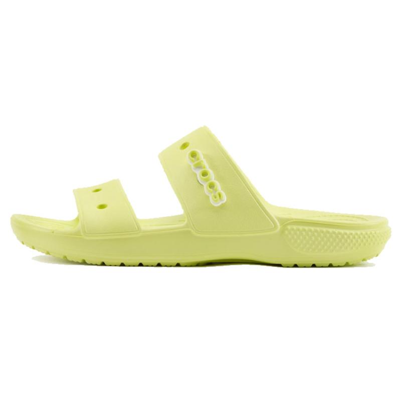 Crocs Soft Sole Cozy Sports Unisex Yellow Sandals