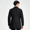 TRIES Men's Autumn/Winter Wool Blend Lapel Overcoat
