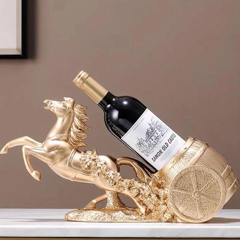 Creative Swan Wine Rack Ornaments European Wine Bottle Rack Living Room Table Dinner Wine Cabinet Ornaments Gift Gift Figurines