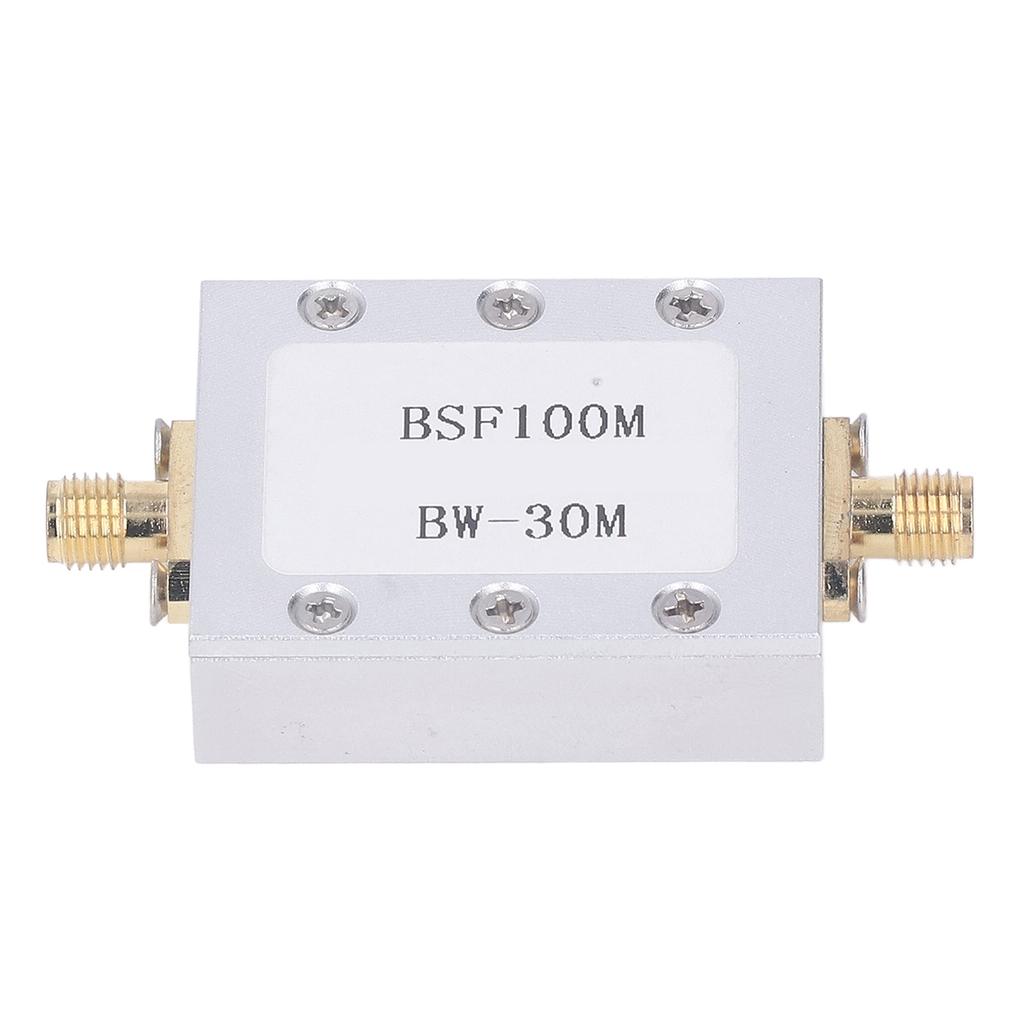 Band Stop Filter 88?108M Anti FM Interference CNC Aluminum Alloy Shell Passive Notch Filter