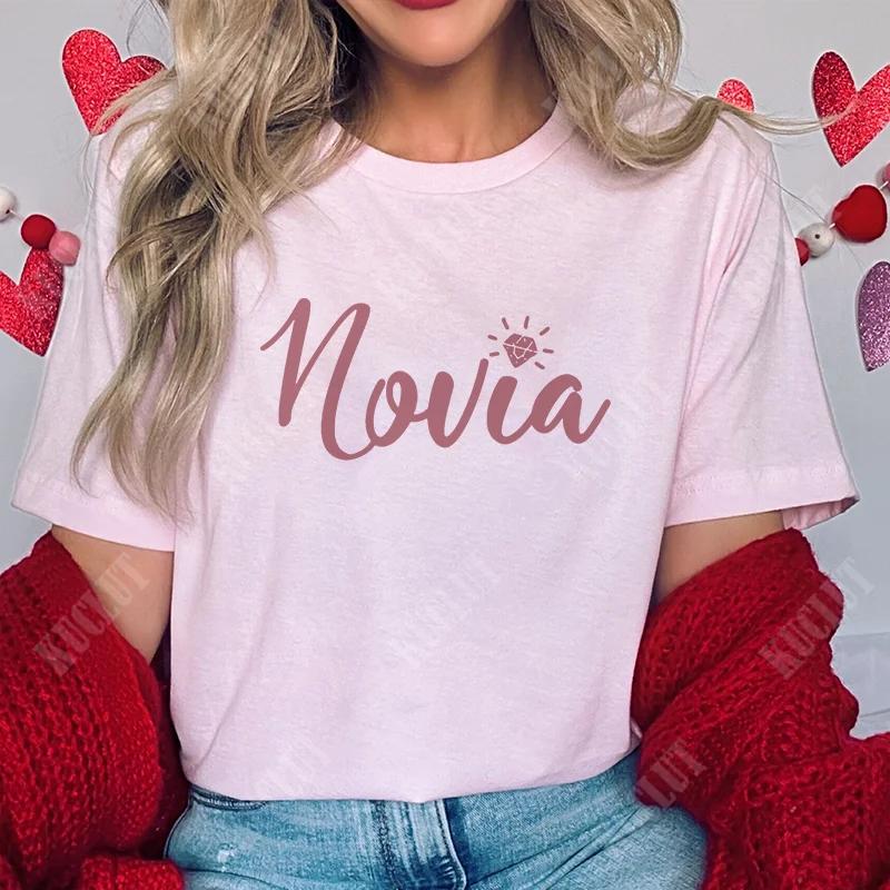 Spanish Team Bride Squad T-shirt Bridesmaid Bachelorette Party Tees for Women Clothing Bridal Shower Wedding Party Short Sleeve