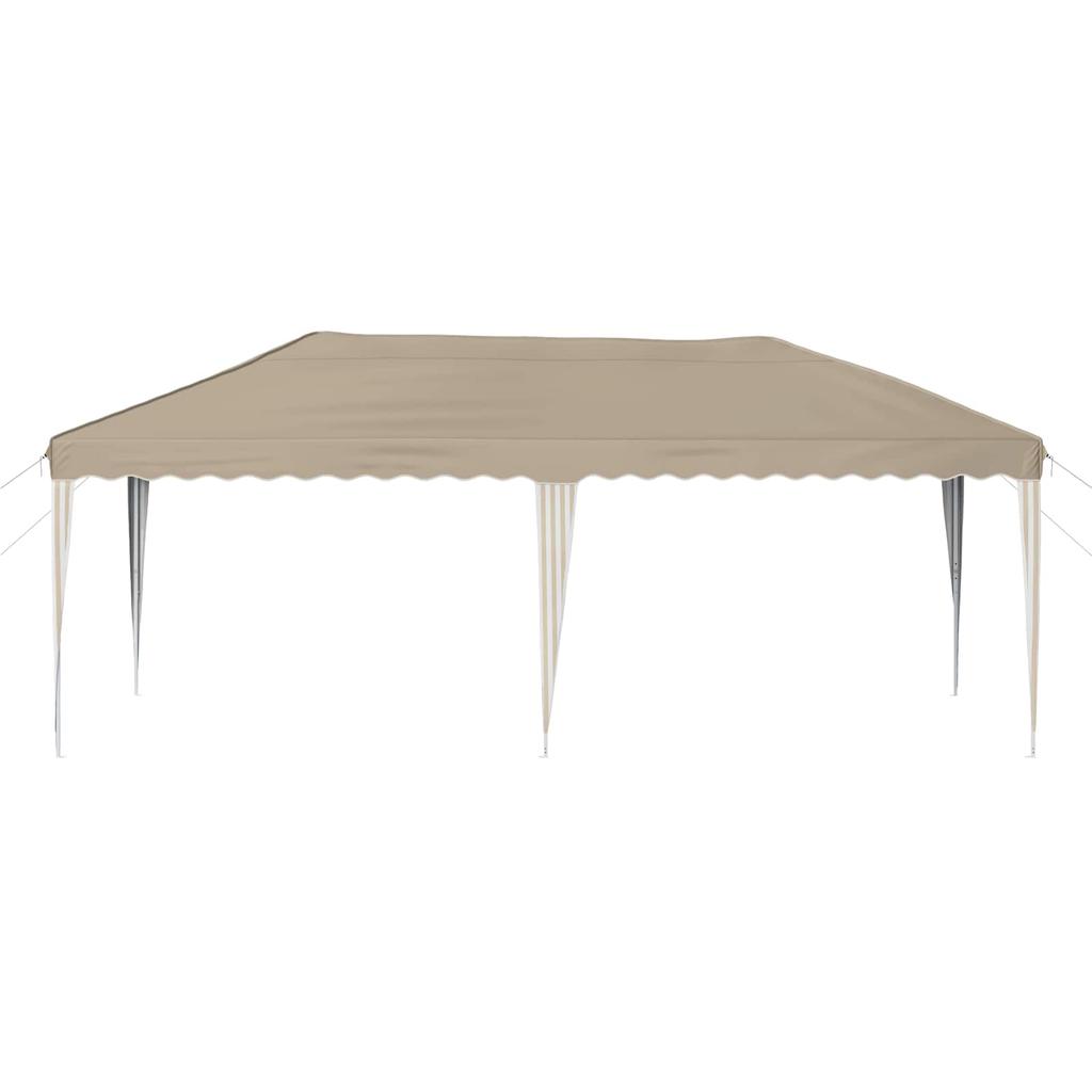 Pop up Party Tent 575 x 290 x 245 cm Cream