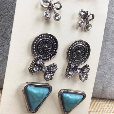 Earrings Set, Earrings Chain, Daily Vintage, Color Point