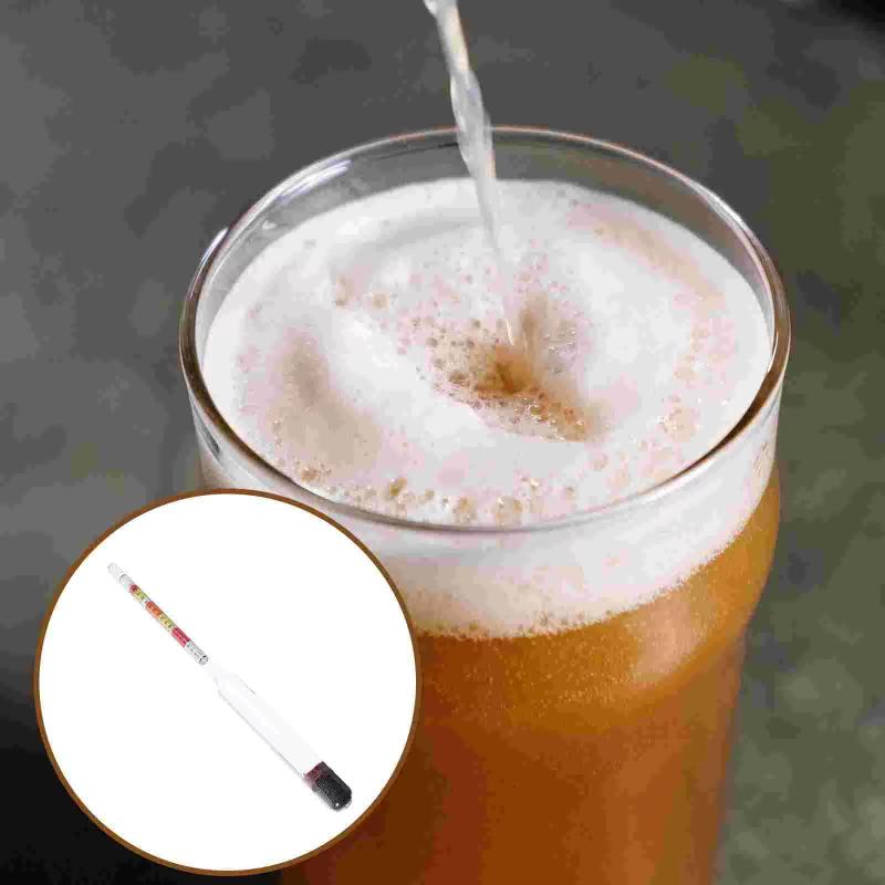 Triple Scale Hydrometer High Accuracy 1Pcs Specific Gravity Tester for Alcohol Brix Measurement Mead Winemaking Home Use