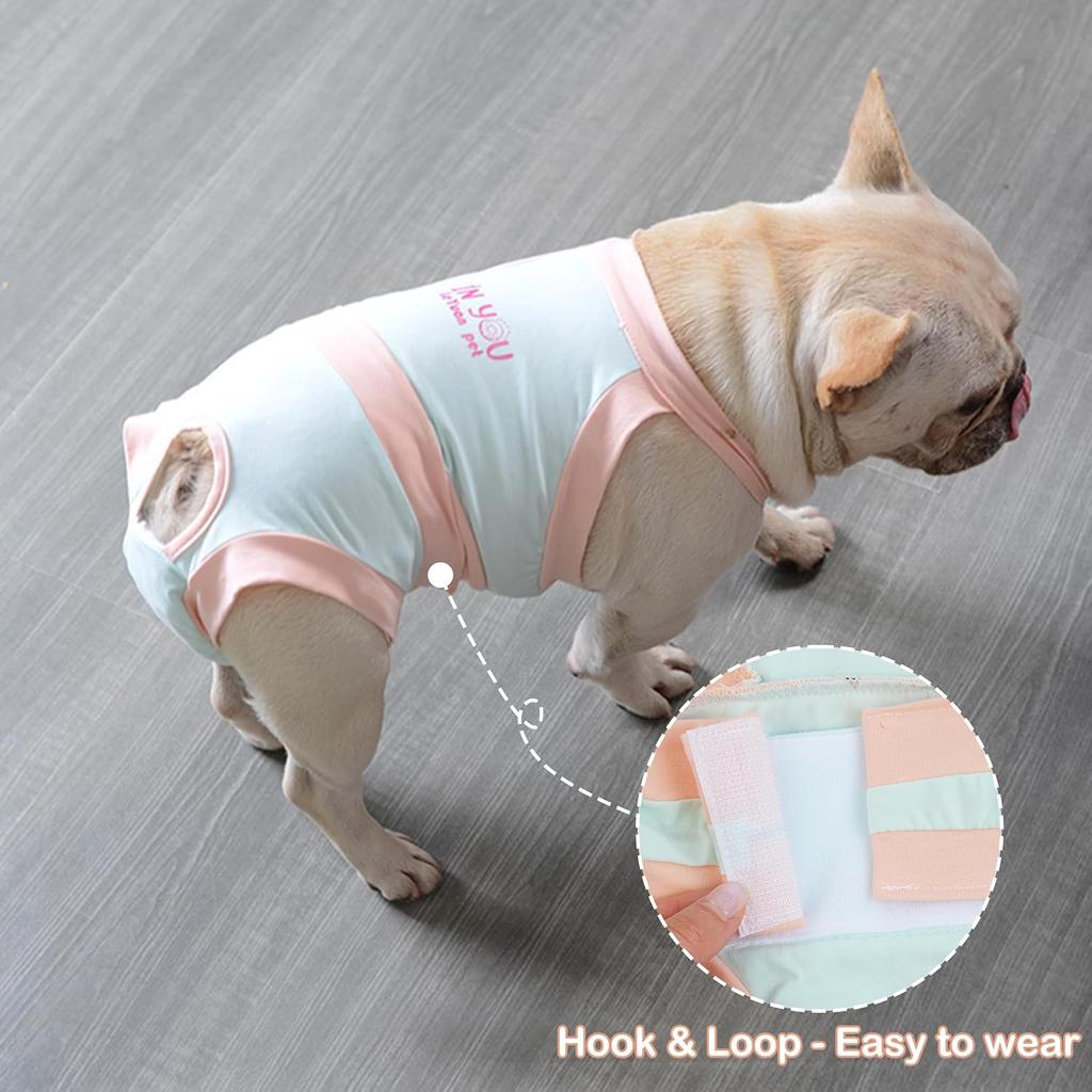 PUMYPOREITY Dog Diapers, Escape Proof Dog Diapers, French Bulldog Diapers, Dog Period Diapers Female, Male Dog Diapers Reusable, Washable Doggie