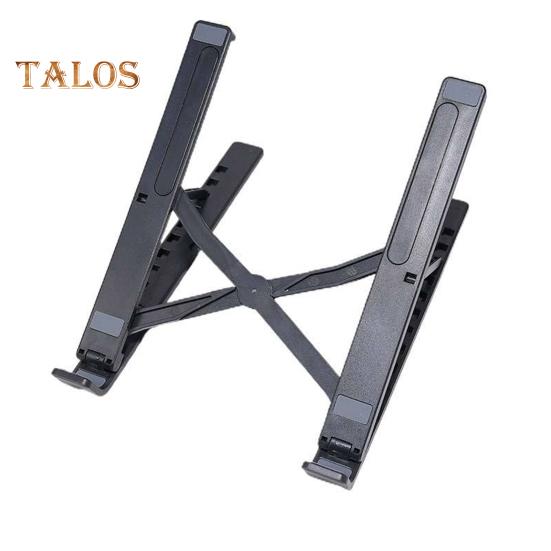 

Подставка для ноутбука, портативный держатель для ноутбука, прочная несущая способность, регулируемая высота, складная конструкция, крепление для ноутбука, подставка для компьютера A чёрный