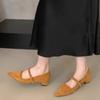 2025 New Women Shallow Mary Jane Shoes Fashion Shallow Slip On Slingback Sandals Soft Casual Pumps Dress Shoes Mujer